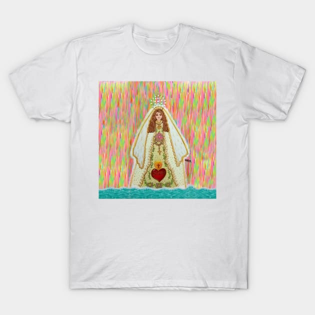 Virgencita del Valle T-Shirt by DoritaArtes